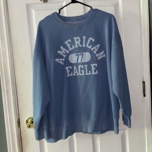 American Eagle Blue Crew Neck